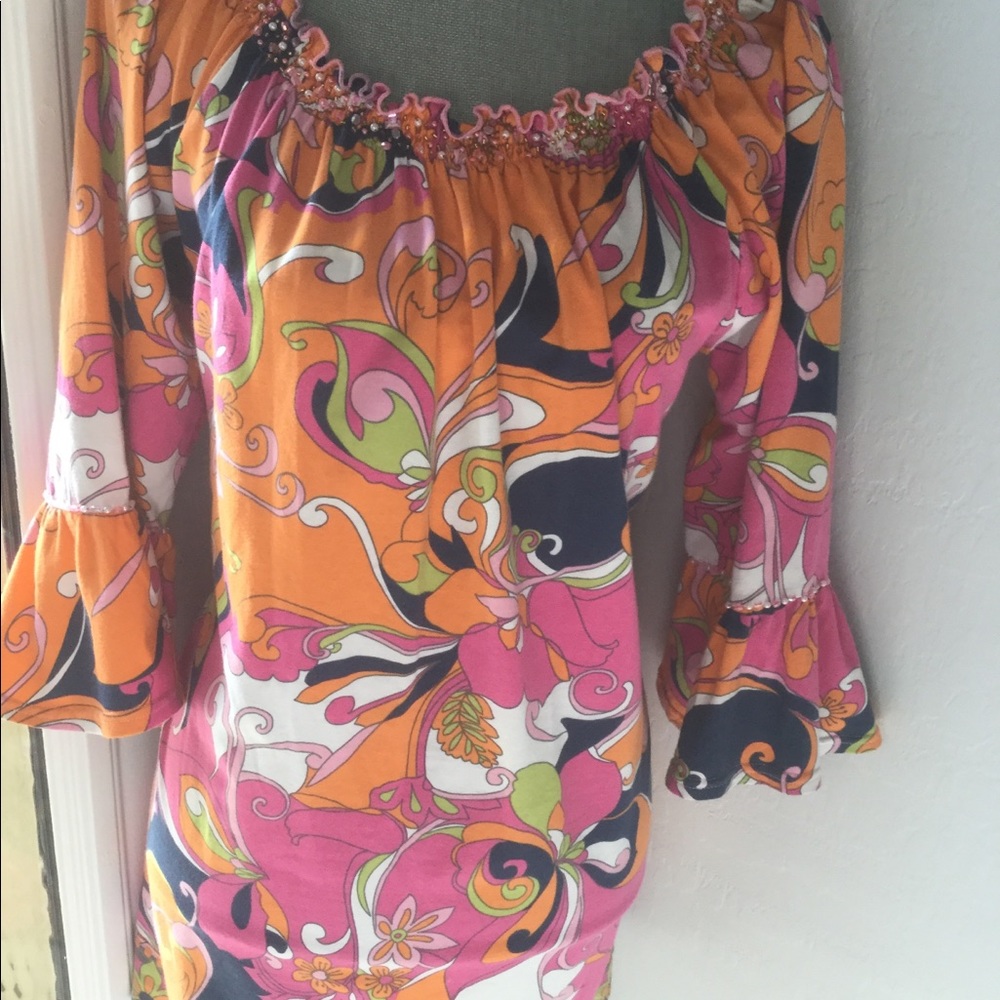 Paisley Mini Dress